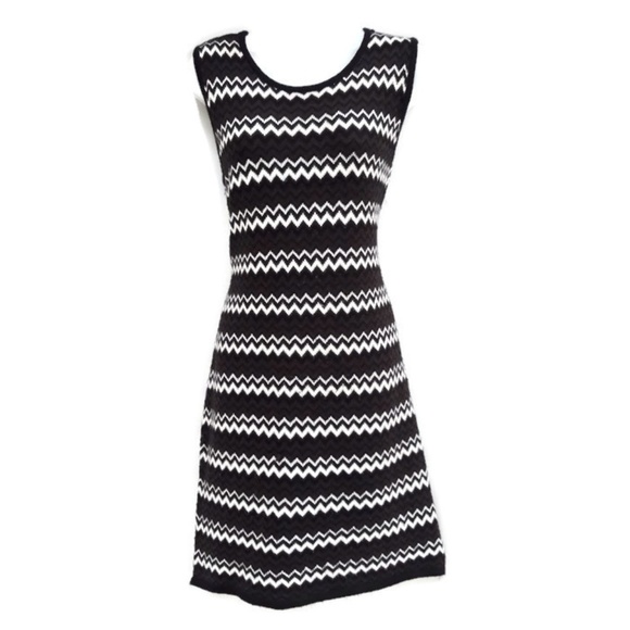 Calvin Klein Dresses & Skirts - Calvin Klein Dress Sweater Tank Knit Chevron L